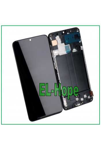 DISPLAY LCD + FRAME TFT PER SAMSUNG GALAXY A70 SM-A705 F TOUCH SCREEN VETRO 