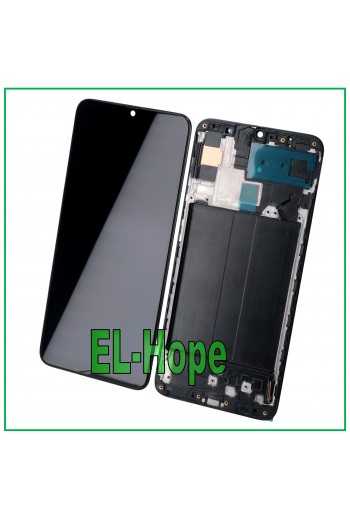DISPLAY LCD + FRAME TFT PER SAMSUNG GALAXY A70 SM-A705 F TOUCH SCREEN VETRO 