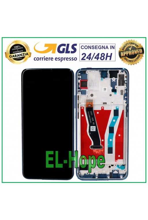 DISPLAY LCD FRAME PER HUAWEI P SMART Z STK-LX1 STK-LX2 STK-L21 TOUCH VETRO BLU DISPLAY LCD FRAME PER HUAWEI P SMART Z STK-LX1 STK-LX2 STK-L21 TOUCH VETRO BLU
