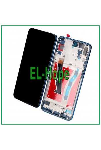 DISPLAY LCD FRAME PER HUAWEI P SMART Z STK-LX1 STK-LX2 STK-L21 TOUCH VETRO BLU