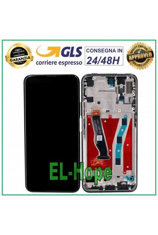 DISPLAY LCD FRAME PER HUAWEI P SMART PRO STK-L21 TOUCH SCREEN MONITOR VETRO NERO DISPLAY LCD FRAME PER HUAWEI P SMART PRO STK-L21 TOUCH SCREEN MONITOR VETRO NERO