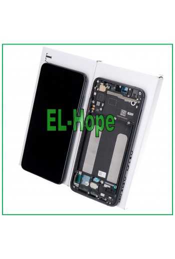 DISPLAY LCD ORIGINALE + FRAME XIAOMI MI 9 LITE M1904F3BG TOUCH SCREEN VETRO NERO