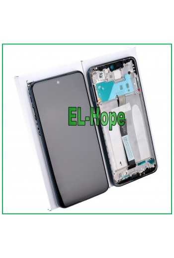 DISPLAY LCD TOUCH ORIGINALE + FRAME XIAOMI REDMI NOTE 9 PRO MAX M2003J6B1I NERO