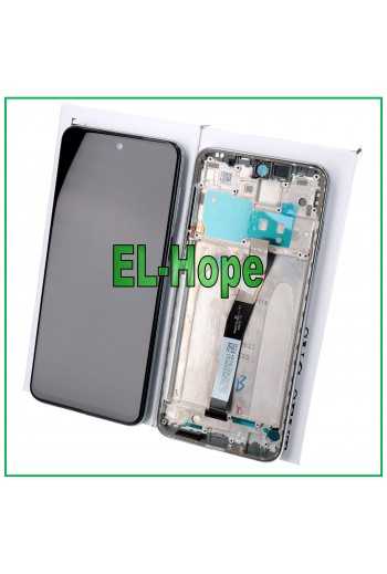 DISPLAY LCD TOUCH ORIGINALE XIAOMI REDMI NOTE 9 PRO MAX M2003J6B1I FRAME BIANCO