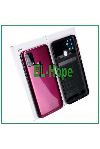 COPRI BATTERIA ORIGINALE SAMSUNG GALAXY M21S SM-M217F COPERCHIO POSTERIORE ROSSO
