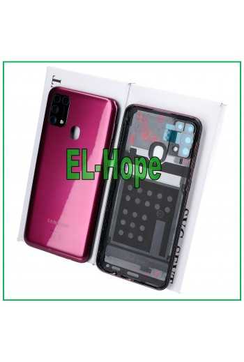 COPRI BATTERIA ORIGINALE SAMSUNG GALAXY M21S SM-M217F COPERCHIO POSTERIORE ROSSO