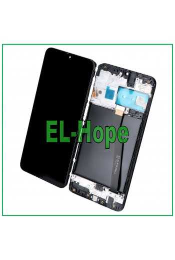 DISPLAY FRAME LCD PARI ORIGINALE SAMSUNG GALAXY A10 SM A105F TOUCH VETRO SCHERMO