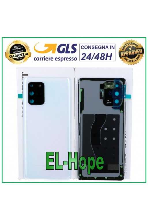 COPRI BATTERIA ORIGINALE SAMSUNG GALAXY S10 LITE SM-G770 BACK COVER PRISM BIANCO COPRI BATTERIA ORIGINALE SAMSUNG GALAXY S10 LITE SM-G770 BACK COVER PRISM BIANCO
