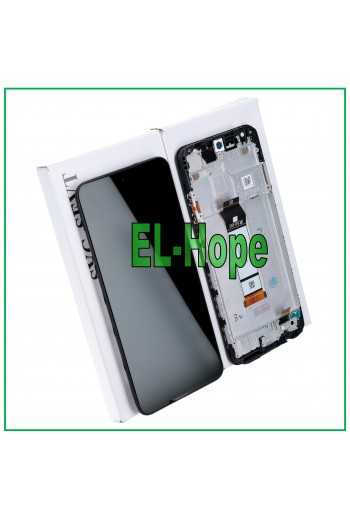 DISPLAY LCD ORIGINALE SERVICE FRAME XIAOMI REDMI NOTE 10 5G M2103K19G TOUCH NERO