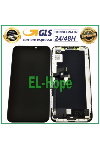 DISPLAY LCD OLED APPLE IPHONE XS TOUCH SCREEN SCHERMO VETRO GX ORIGINALE