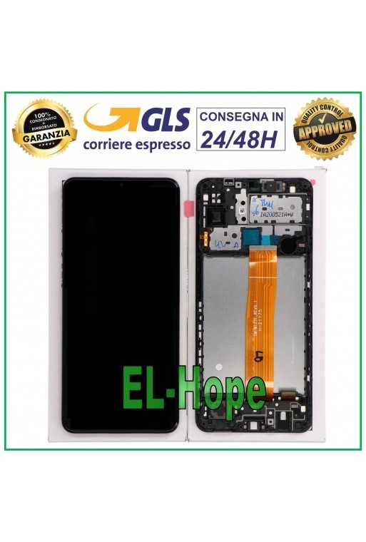 DISPLAY LCD + FRAME ORIGINALE SAMSUNG GALAXY M12 2021 SM-M127 TOUCH SCREEN VETRO DISPLAY LCD + FRAME ORIGINALE SAMSUNG GALAXY M12 2021 SM-M127 TOUCH SCREEN VETRO