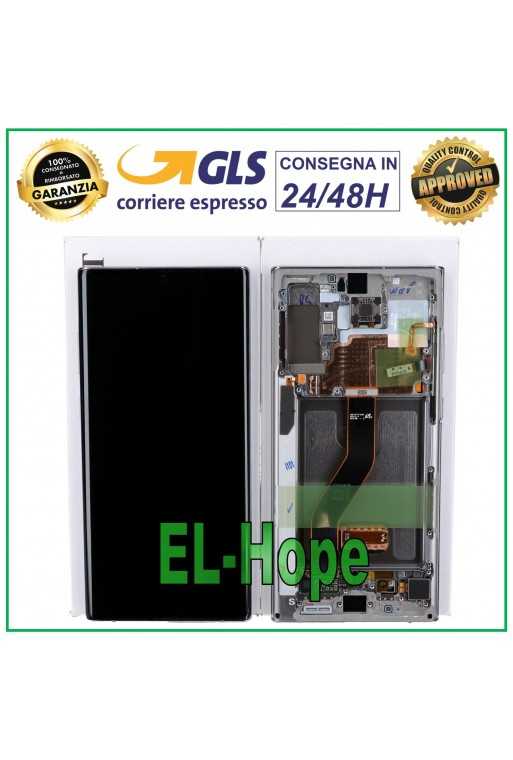DISPLAY LCD ORIGINALE SAMSUNG GALAXY NOTE 10 PLUS SM N975 N976 TOUCH GLOW SILVER DISPLAY LCD ORIGINALE SAMSUNG GALAXY NOTE 10 PLUS SM N975 N976 TOUCH GLOW SILVER