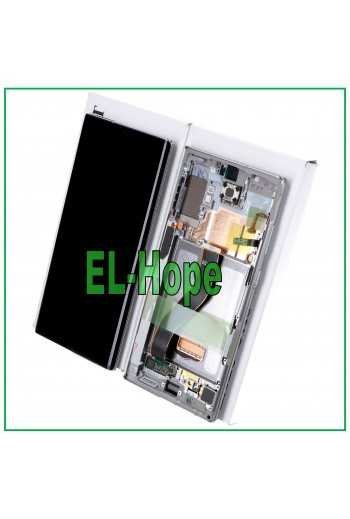 DISPLAY LCD ORIGINALE SAMSUNG GALAXY NOTE 10 PLUS SM N975 N976 TOUCH GLOW SILVER