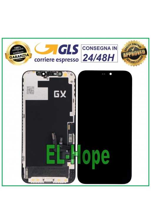 DISPLAY LCD OLED PER APPLE IPHONE 12 /12 PRO TOUCH SCREEN VETRO GX ORIGINALE DISPLAY LCD OLED PER APPLE IPHONE 12 /12 PRO TOUCH SCREEN VETRO GX ORIGINALE