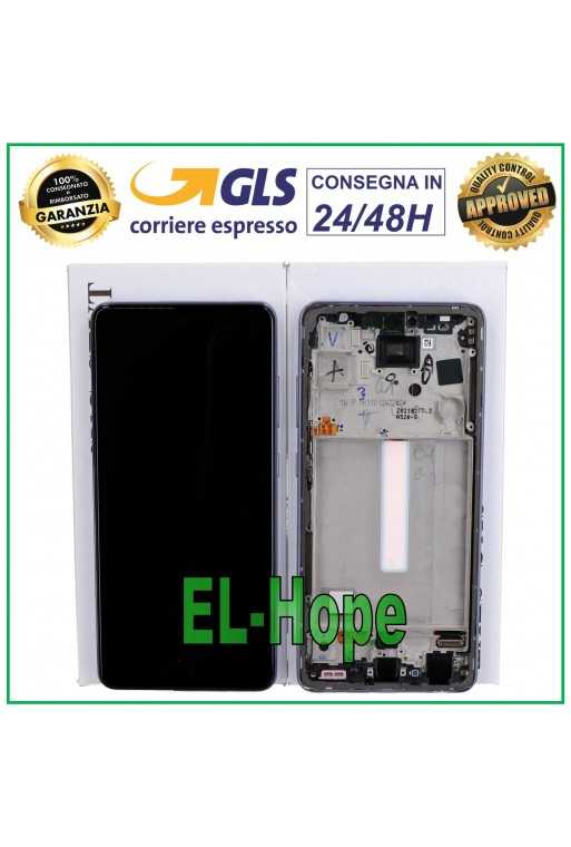 Display Originale Samsung A52S SM A528 A528B Viola