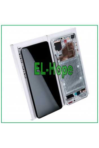 DISPLAY LCD ORIGINALE + FRAME XIAOMI MI 11 5G M2011K2G TOUCH SCREEN VETRO SILVER
