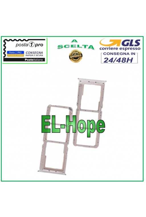 SLOT CARRELLO VANO SIM SCHEDA SD OPPO A52 CH2061 CPH2069 PDAM10 PADM00 SILVER SLOT CARRELLO VANO SIM SCHEDA SD OPPO A52 CH2061 CPH2069 PDAM10 PADM00 SILVER