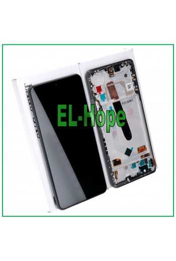 DISPLAY LCD ORIGINALE + FRAME XIAOMI POCO F3 M2012K11AG TOUCH SCREEN VETRO NERO