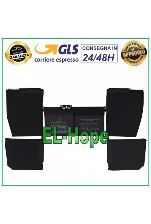 BATTERIA DI RICAMBIO A1527 PER APPLE MACBOOK PRO 12" 2015 A1534 5263 mAh BATTERY BATTERIA DI RICAMBIO A1527 PER APPLE MACBOOK PRO 12" 2015 A1534 5263 mAh BATTERY