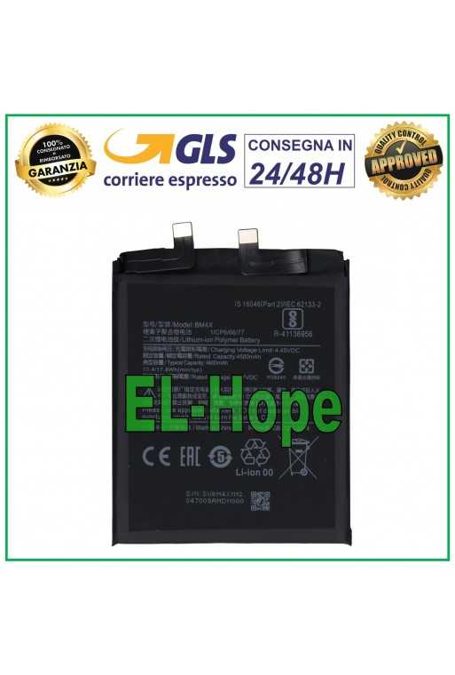BATTERIA BM4X PER XIAOMI MI 11 5G M2011K2G 4600 mAh BATTERY PARI ORIGINALE