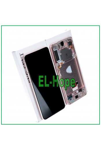 DISPLAY LCD ORIGINALE + FRAME SAMSUNG GALAXY S21 PLUS SM-G996 TOUCH SCREEN VIOLA