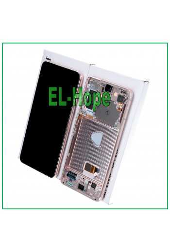 DISPLAY LCD ORIGINALE + FRAME SAMSUNG GALAXY S21 PLUS SM-G996 TOUCH SCREEN VIOLA