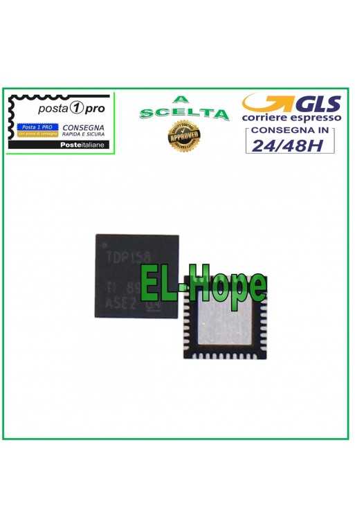IC CHIP HDMI TDP158 PER XBOX ONE X QFN40 CONTROLLO USCITA AUDIO VIDEO IC CHIP HDMI TDP158 PER XBOX ONE X QFN40 CONTROLLO USCITA AUDIO VIDEO