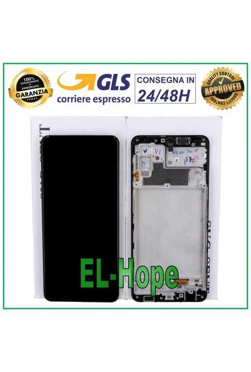 DISPLAY LCD FRAME ORIGINALE SAMSUNG GALAXY M32 2021 SM-M325 M325F TOUCH SCREEN DISPLAY LCD FRAME ORIGINALE SAMSUNG GALAXY M32 2021 SM-M325 M325F TOUCH SCREEN