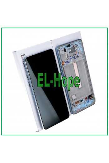 DISPLAY LCD + FRAME ORIGINALE SAMSUNG GALAXY A53 5G 2022 SM A536 A536B TOUCH BLU