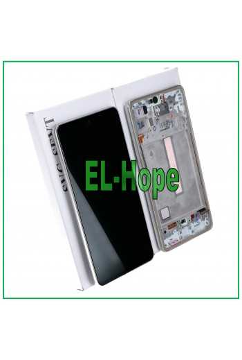 DISPLAY LCD + FRAME ORIGINALE SAMSUNG GALAXY A53 5G SM A536 A536B TOUCH BIANCO
