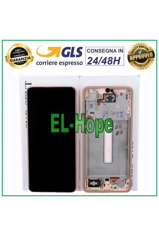 DISPLAY LCD FRAME ORIGINALE SAMSUNG GALAXY A33 5G SM-A336F A336B TOUCH ORO GOLD DISPLAY LCD FRAME ORIGINALE SAMSUNG GALAXY A33 5G SM-A336F A336B TOUCH ORO GOLD