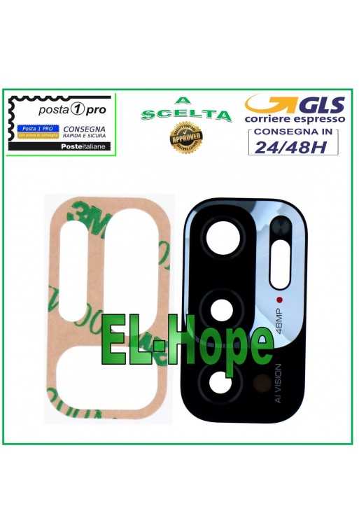 LENTE CAMERA VETRINO FOTOCAMERA POSTERIORE XIAOMI REDMI NOTE 10 5G M2103K19G LENTE CAMERA VETRINO FOTOCAMERA POSTERIORE XIAOMI REDMI NOTE 10 5G M2103K19G