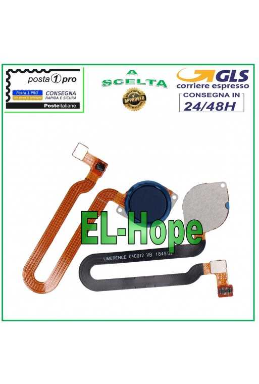 FLAT TASTO IMPRONTA DIGITALE FINGERPRINT MOTOROLA MOTO ONE VISION P50 XT1970 BLU FLAT TASTO IMPRONTA DIGITALE FINGERPRINT MOTOROLA MOTO ONE VISION P50 XT1970 BLU