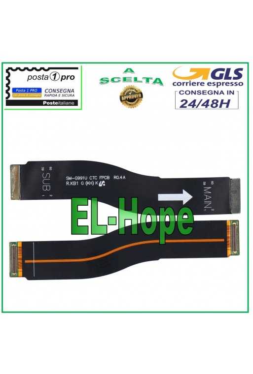 FLAT CONNESSIONE SCHEDA MADRE CONNETTORE DOCK CARICA SAMSUNG GALAXY S21 SM-G991 FLAT CONNESSIONE SCHEDA MADRE CONNETTORE DOCK CARICA SAMSUNG GALAXY S21 SM-G991