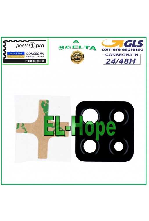 VETRINO VETRO FOTOCAMERA LENTE CAMERA POSTERIORE SAMSUNG GALAXY A22 SM A225 NERO VETRINO VETRO FOTOCAMERA LENTE CAMERA POSTERIORE SAMSUNG GALAXY A22 SM A225 NERO