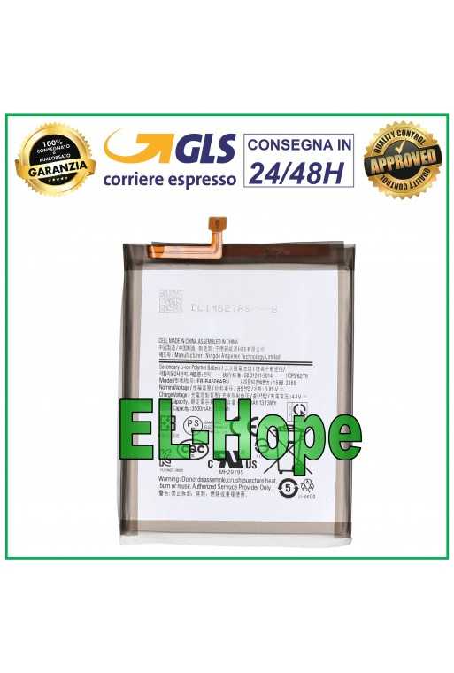 BATTERIA EB-BA606ABU PER SAMSUNG GALAXY A60 SM-A606F 3500 mAh PARI ORIGINALE BATTERIA EB-BA606ABU PER SAMSUNG GALAXY A60 SM-A606F 3500 mAh PARI ORIGINALE