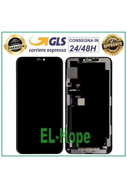 DISPLAY LCD SCHERMO OLED PARI ORIGINALE PER APPLE IPHONE 11 PRO MAX TOUCH SCREEN DISPLAY LCD SCHERMO OLED PARI ORIGINALE PER APPLE IPHONE 11 PRO MAX TOUCH SCREEN