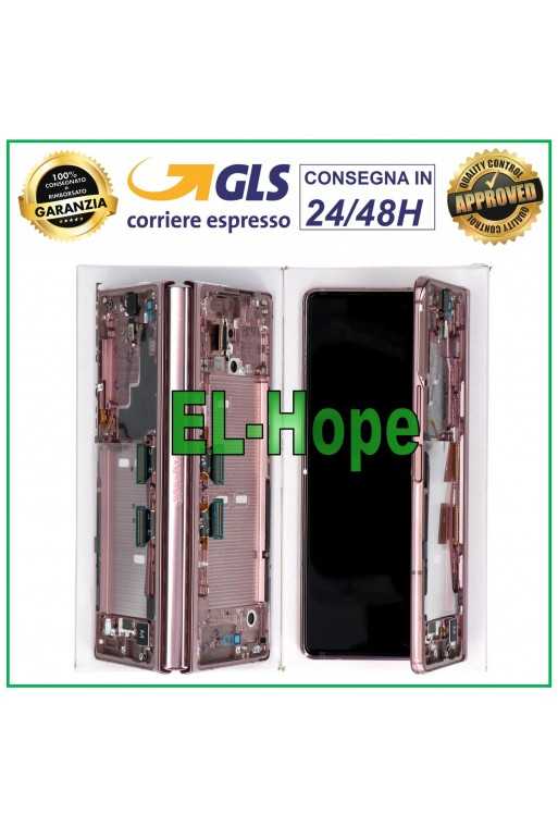 DISPLAY LCD ORIGINALE 100% SAMSUNG GALAXY Z FOLD 2 5G 2020 SM-F916 TOUCH BROWN DISPLAY LCD ORIGINALE 100% SAMSUNG GALAXY Z FOLD 2 5G 2020 SM-F916 TOUCH BROWN