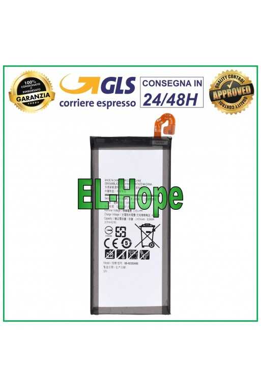 BATTERIA EB-BJ330ABE PER SAMSUNG GALAXY J3 2017 SM-J330 F 2400mAh PARI ORIGINALE BATTERIA EB-BJ330ABE PER SAMSUNG GALAXY J3 2017 SM-J330 F 2400mAh PARI ORIGINALE