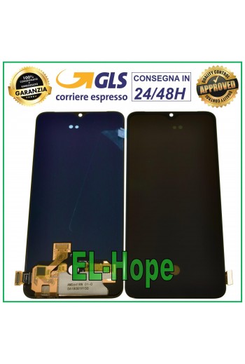 DISPLAY LCD OLED ONEPLUS 7 GM1900 GM1901 GM1903 GM1905 TOUCH VETRO SCHERMO NERO