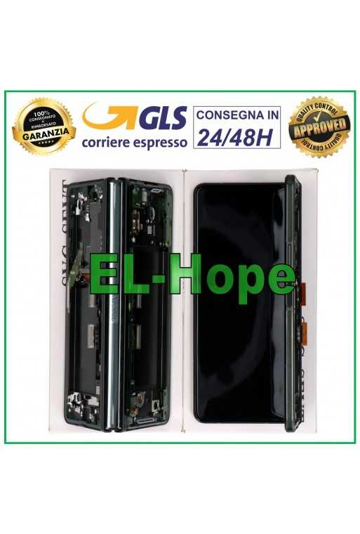 DISPLAY LCD ORIGINALE SAMSUNG GALAXY Z FOLD 3 5G 2020 SM-F926 TOUCH VERDE GREEN DISPLAY LCD ORIGINALE SAMSUNG GALAXY Z FOLD 3 5G 2020 SM-F926 TOUCH VERDE GREEN