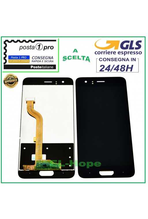 DISPLAY LCD PER HUAWEI HONOR 9 GLORY STF-L09 AL00 AL10 TOUCH SCREEN VETRO NERO DISPLAY LCD PER HUAWEI HONOR 9 GLORY STF-L09 AL00 AL10 TOUCH SCREEN VETRO NERO