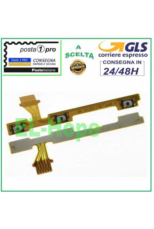 FLAT TASTI LATERALI VOLUME TASTO ON OFF ACCENSIONE PER HONOR 8A MRD-LX1 X2