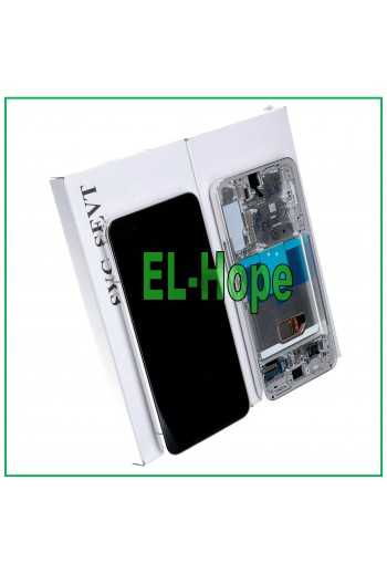 DISPLAY LCD ORIGINALE SAMSUNG GALAXY S22 2022 SM-S901 TOUCH BIANCO - CREAM WHITE
